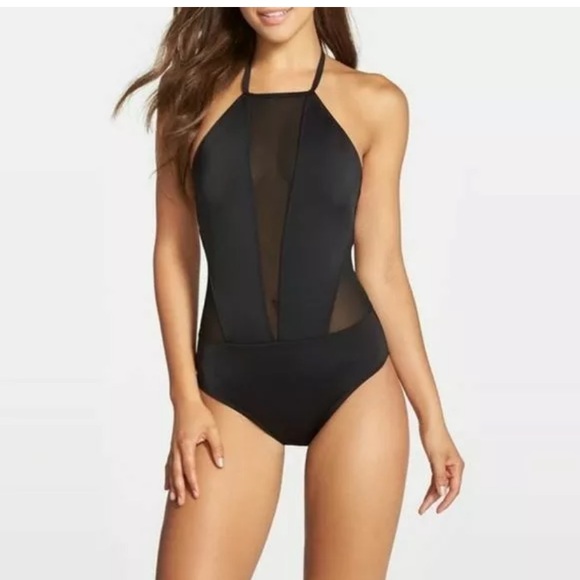 Ted Baker London Other - Ted Baker • Mech Mesh Black One Piece Swimsuit